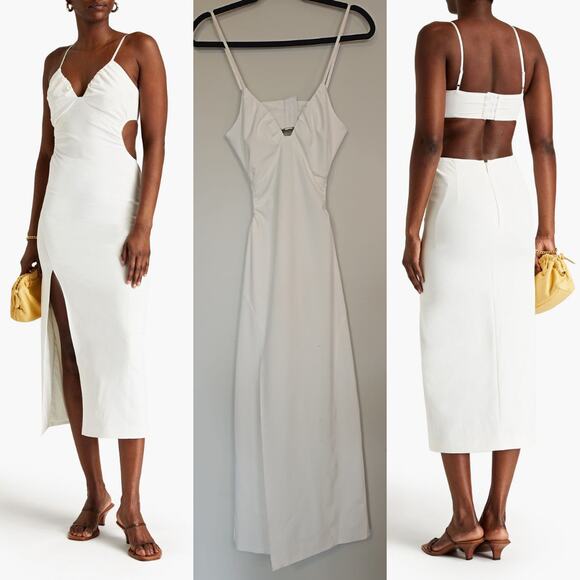 Cinq à Sept Dresses & Skirts - Cinq à Sept Adria Cutout Stretch-Crepe Midi Dress – Size 2